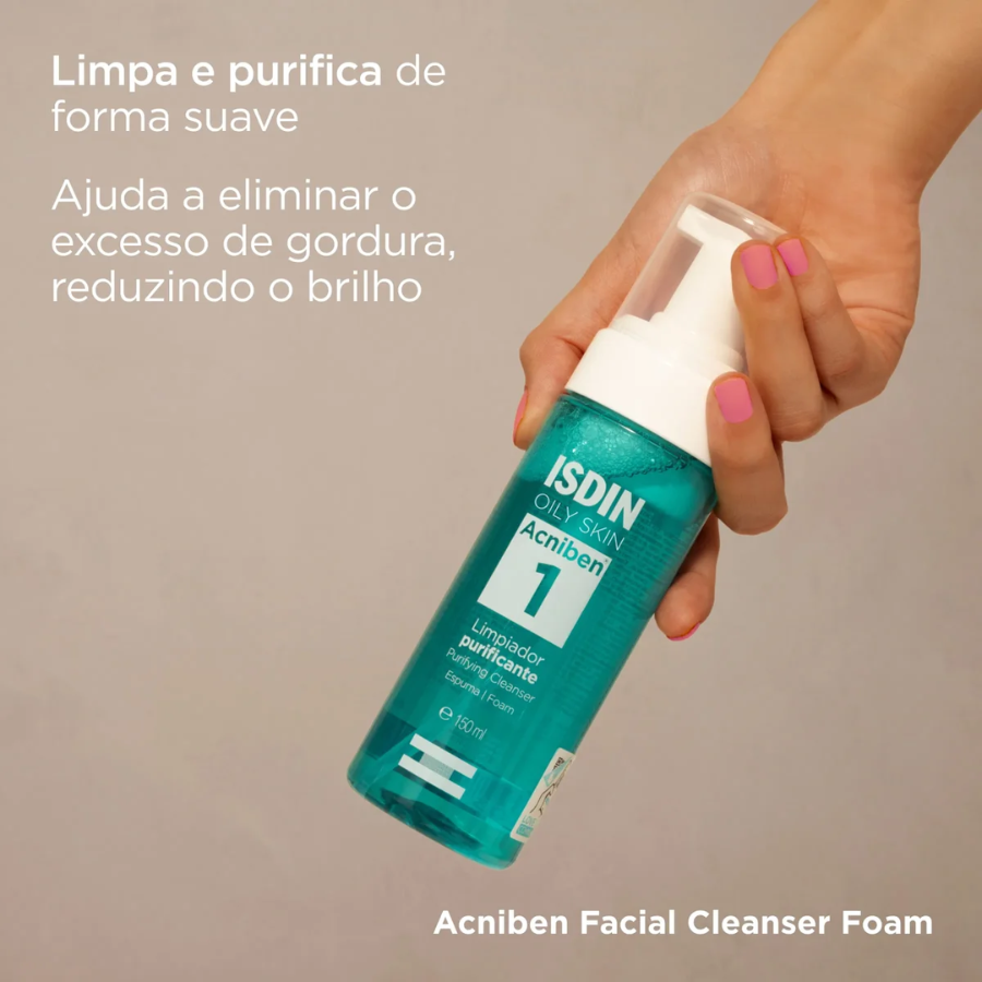 Isdin Teen Skin Acniben 1 Cleansing Foam 150ml