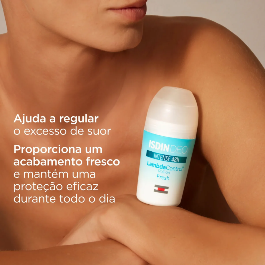 Isdin LambdaControl Fresh Deodorant Roll-On 2x50ml