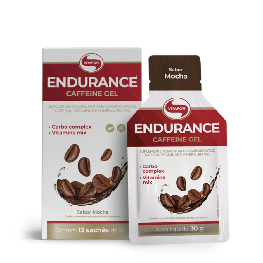 Vitafor Endurance Caffeine Gel Mocha x12