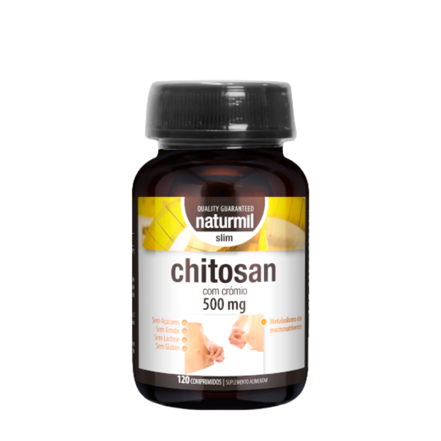 Naturmil Slim Chitosan 500mg Comprimidos x120
