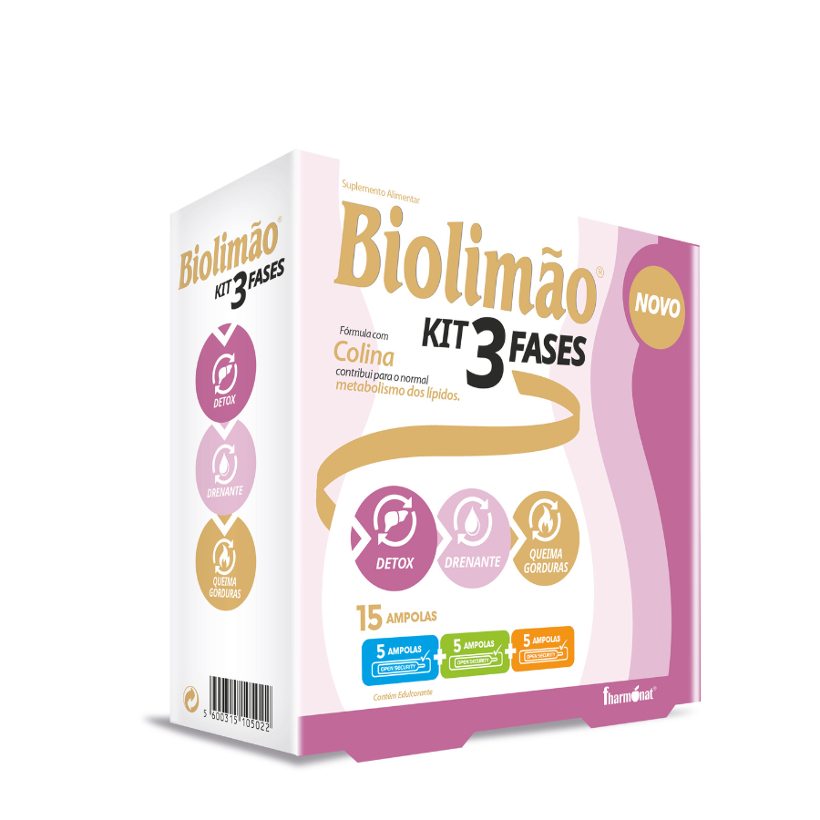 Biolimão Kit 3 Fases Ampolas x15