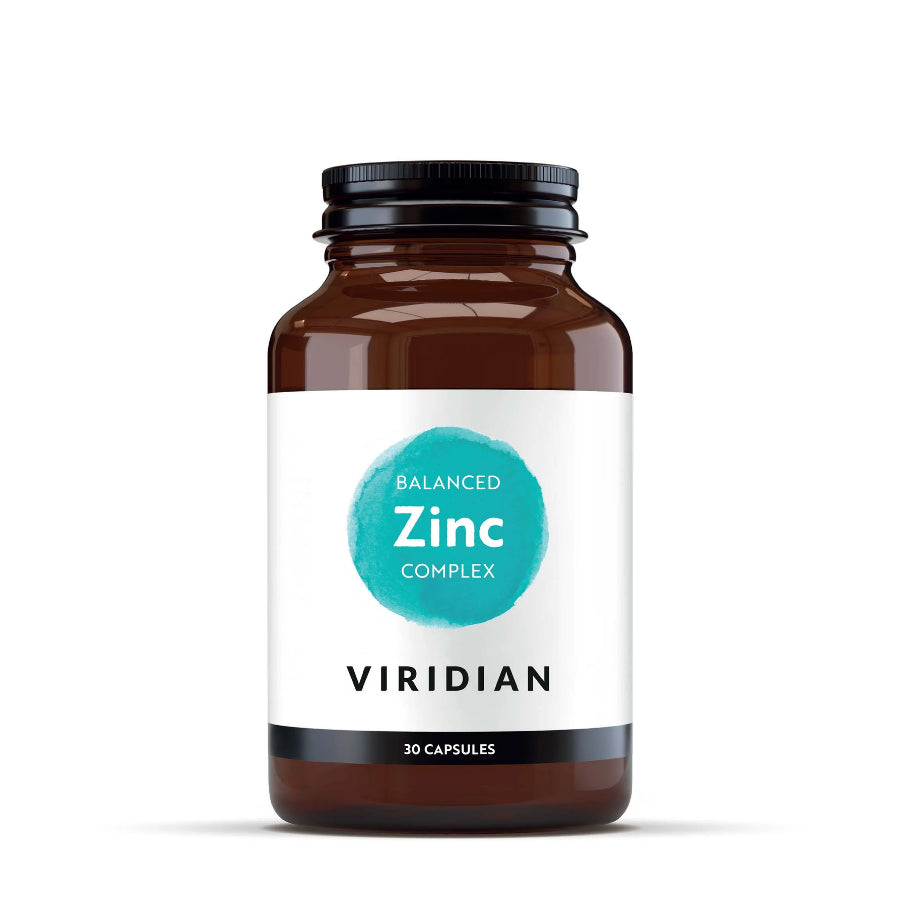 Viridian Balanced Zinc Complex Cápsulas x30
