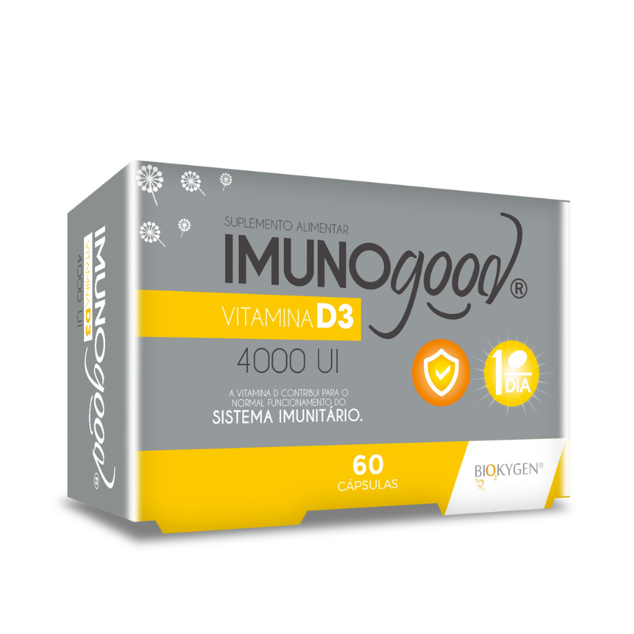 Biokygen Imunogood Vit D3 4000IU Cápsulas x60