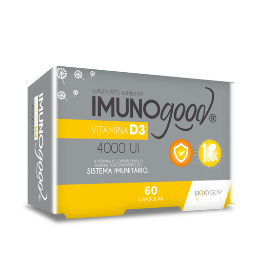 Biokygen Imunogood Vit D3 4000IU Cápsulas x60