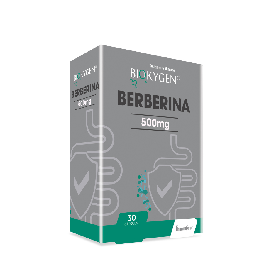 Cápsulas Biokygen Berberina 500 mg x30 