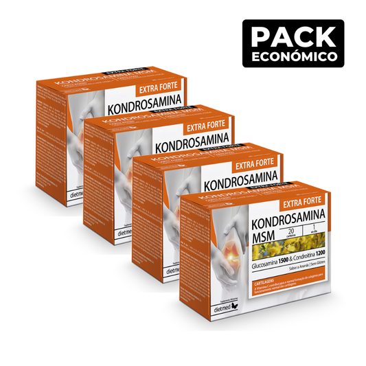 Kondrosamina MSM Extra Forte Saquetas 4x20