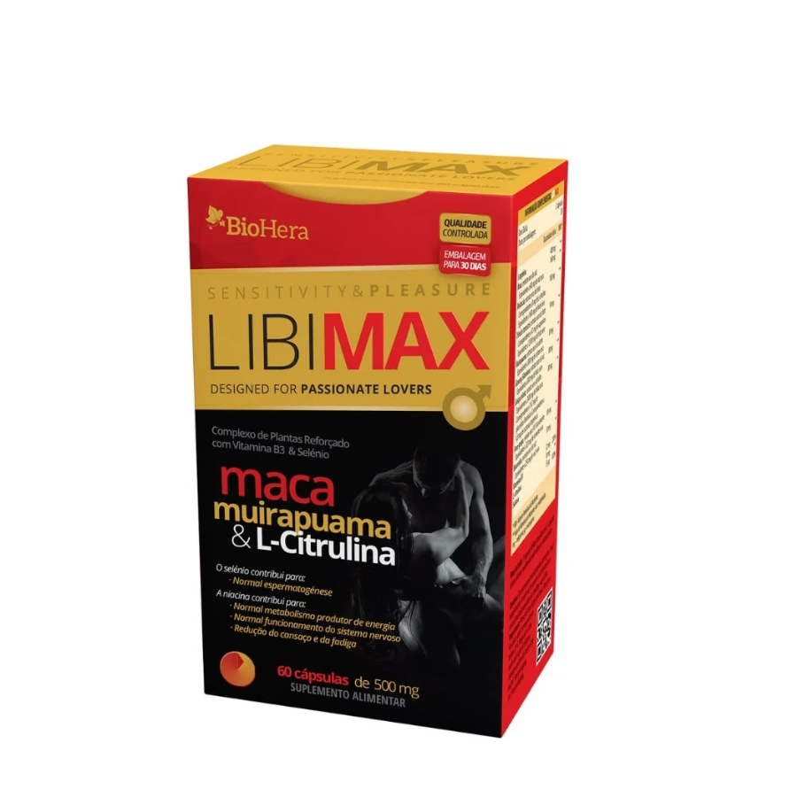 BioHera Libimax Cápsulas x60