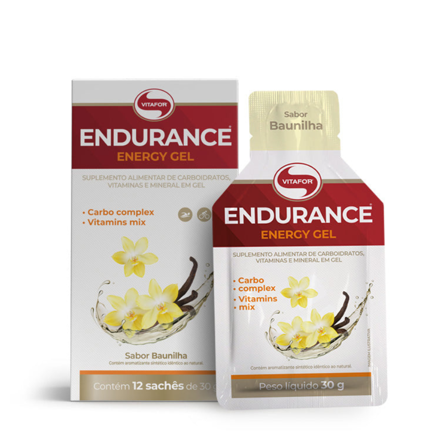 Vitafor Endurance Energy Gel Baunilha x12