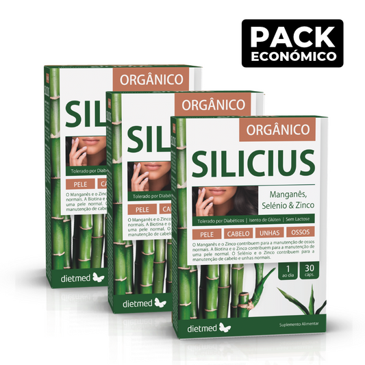 Silicius Orgânico Cápsulas 3x30