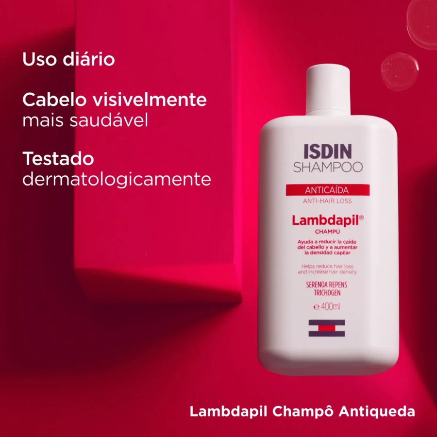 Isdin Lambdapil Champú Anticaída 2x400ml