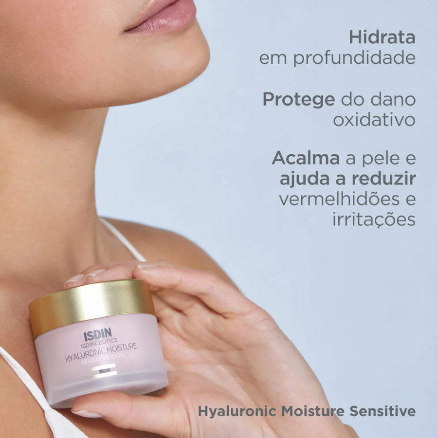 Isdin Isdinceutics Prevent Hyaluronic Pele Sensível 50g