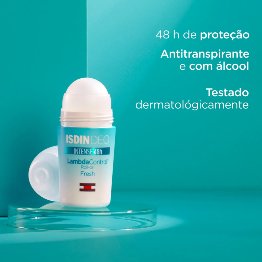 Isdin LambdaControl Fresh Deodorant Roll-On 2x50ml