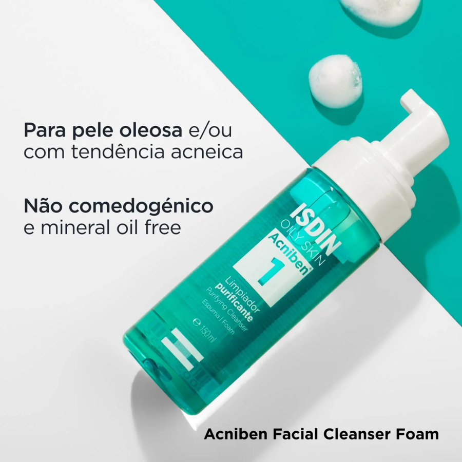 Isdin Teen Skin Acniben 1 Cleansing Foam 150ml