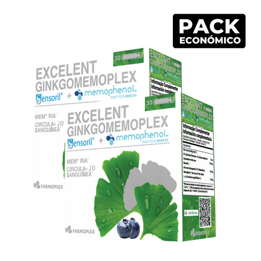 Excelent Ginkgomemoplex Ampolas 2x30