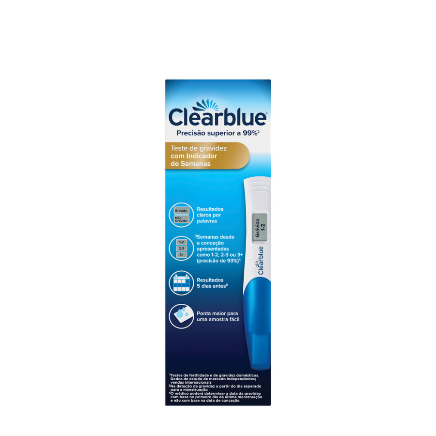 Clearblue Digital Pregnancy Test with Weeks Indicator