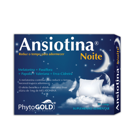 Phytogold Ansiotina Noite Cápsulas x30