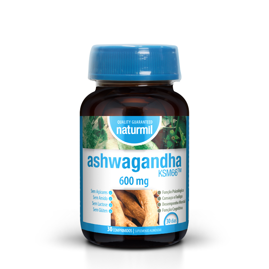 Naturmil Ashwagandha 600 mg comprimidos x30