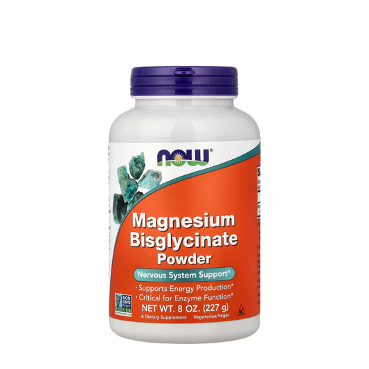 Now Magnesium Bisglycinate Pó 227g