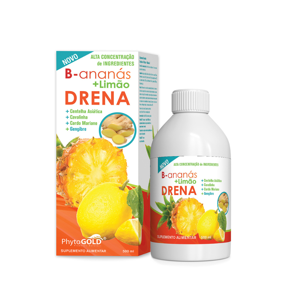 Phytogold Drena B-Ananás + Limão 500ml