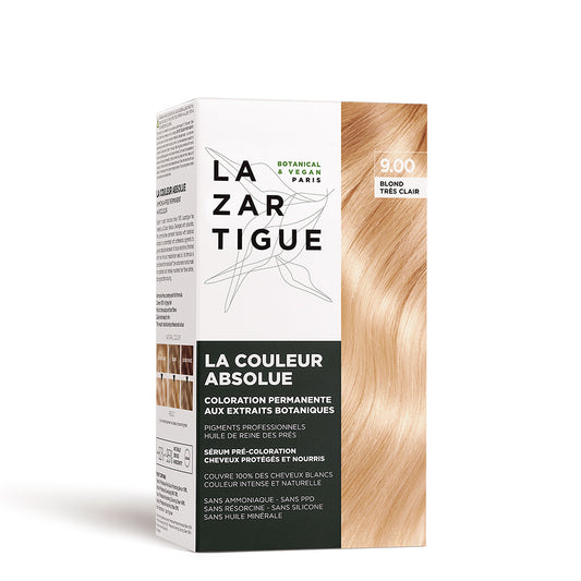 Lazartigue Coloration Permanente Nuance 9.00 Blond Très Clair
