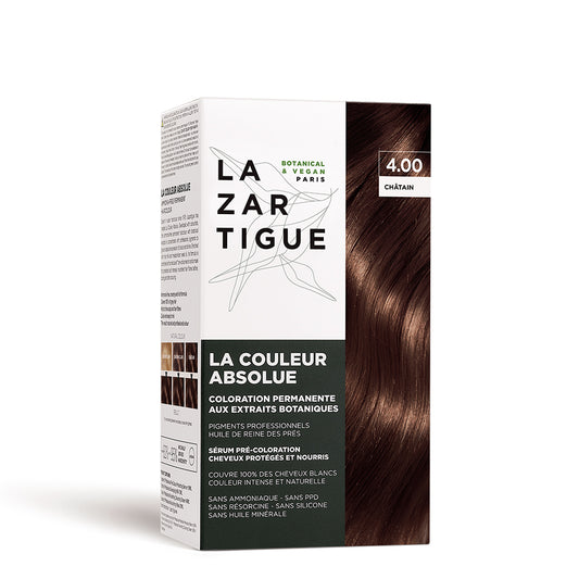 Lazartigue Permanent Coloring Shade 4.00 Brown