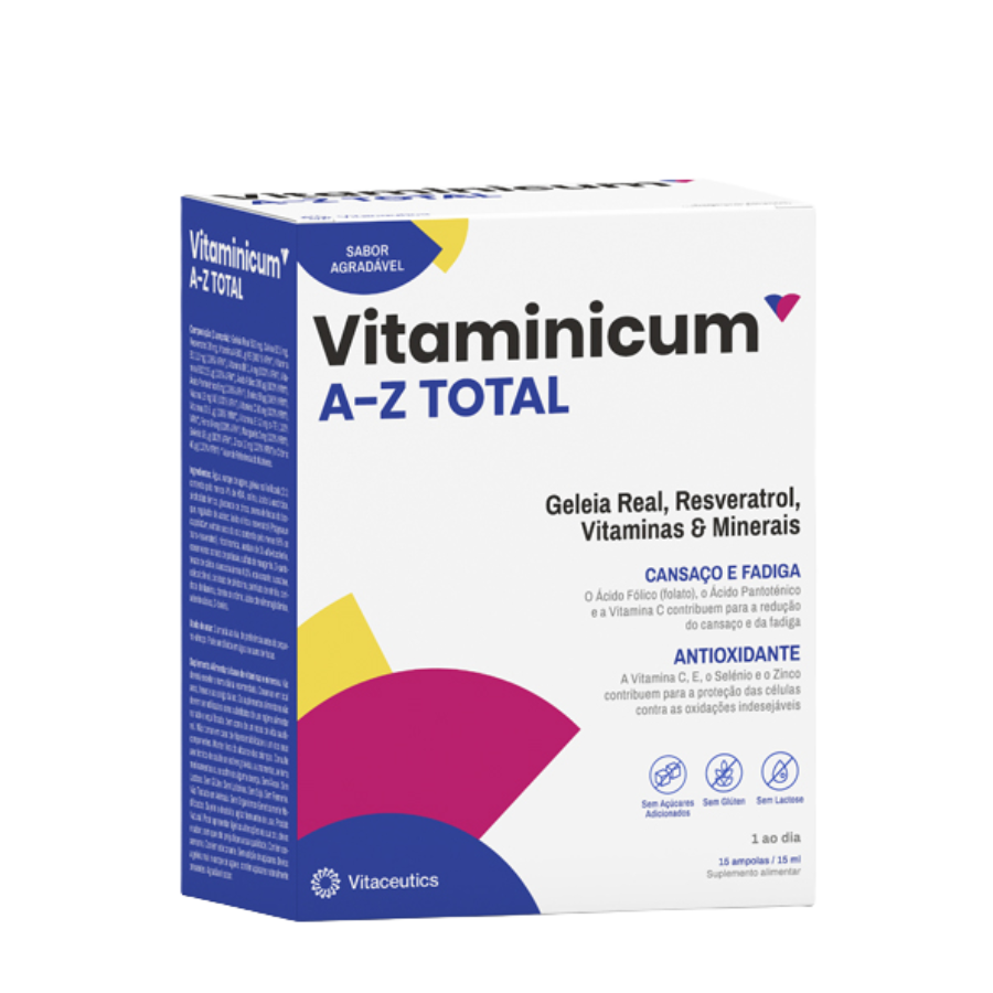 Vitaminicum A-Z Total Ampolas x15