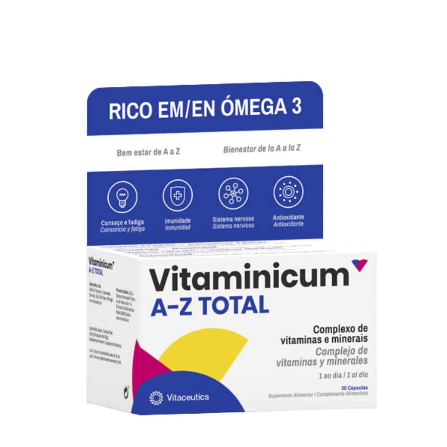 Vitaminicum A-Z Total Cápsulas x30