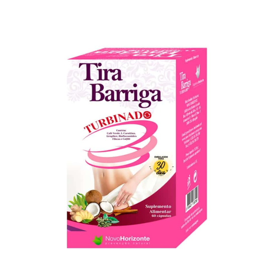 Tira Barriga Turbinado Cápsulas x60