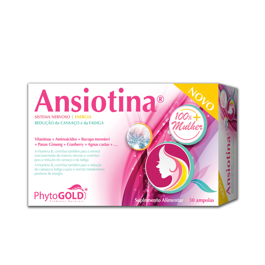 Phytogold Ansiotina Mulher Ampolas x30