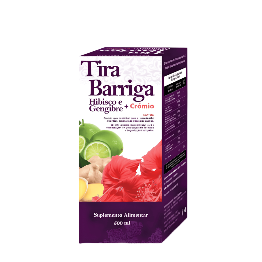 Tira Barriga Hibisco e Gengibre + Crómio 500ml