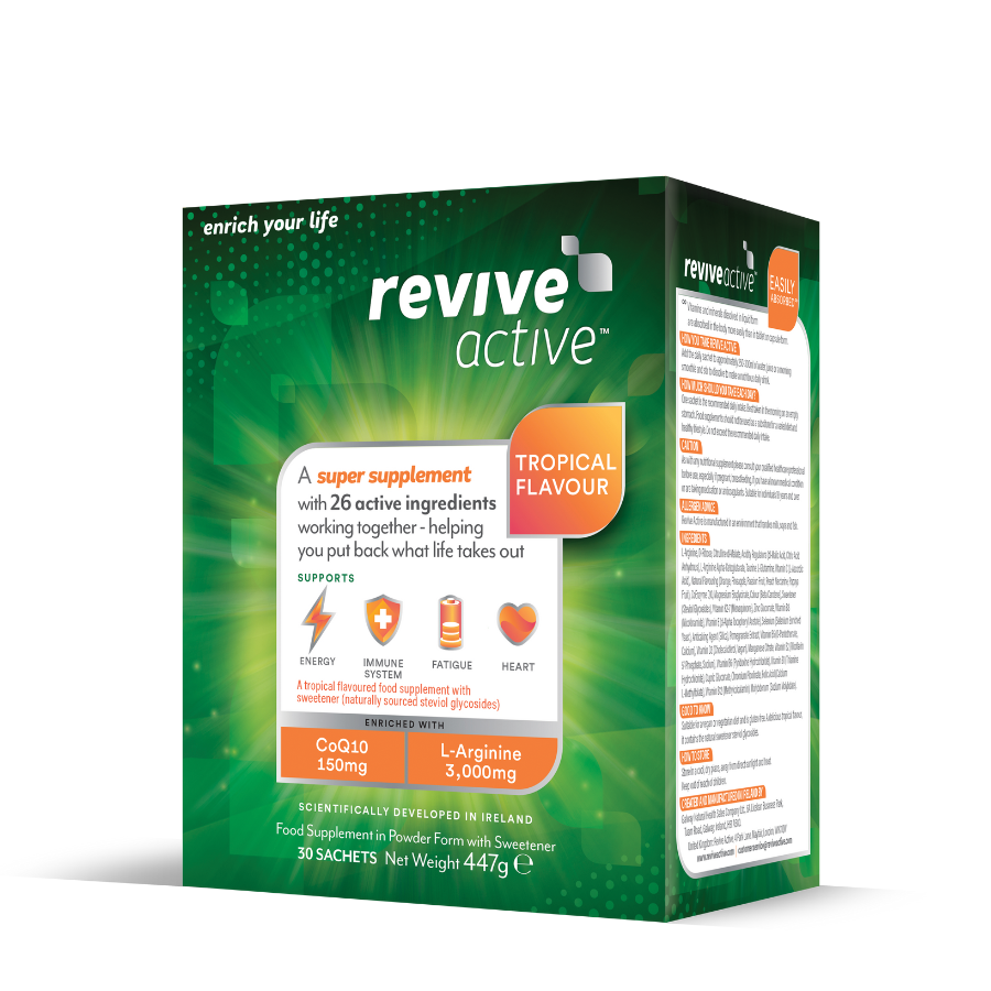Revive Active CoQ10 + L-Arginine Sachets x30