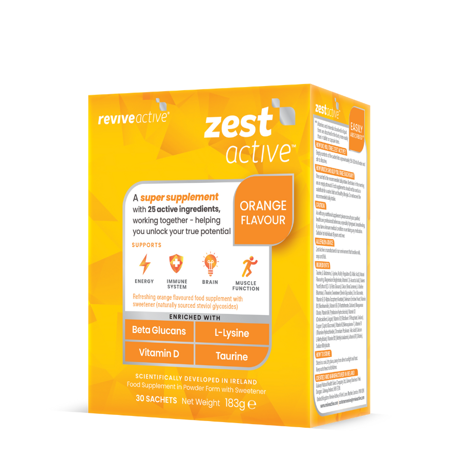 Revive Active Zest Multivitaminico Saquetas x30 – FarmatoGo