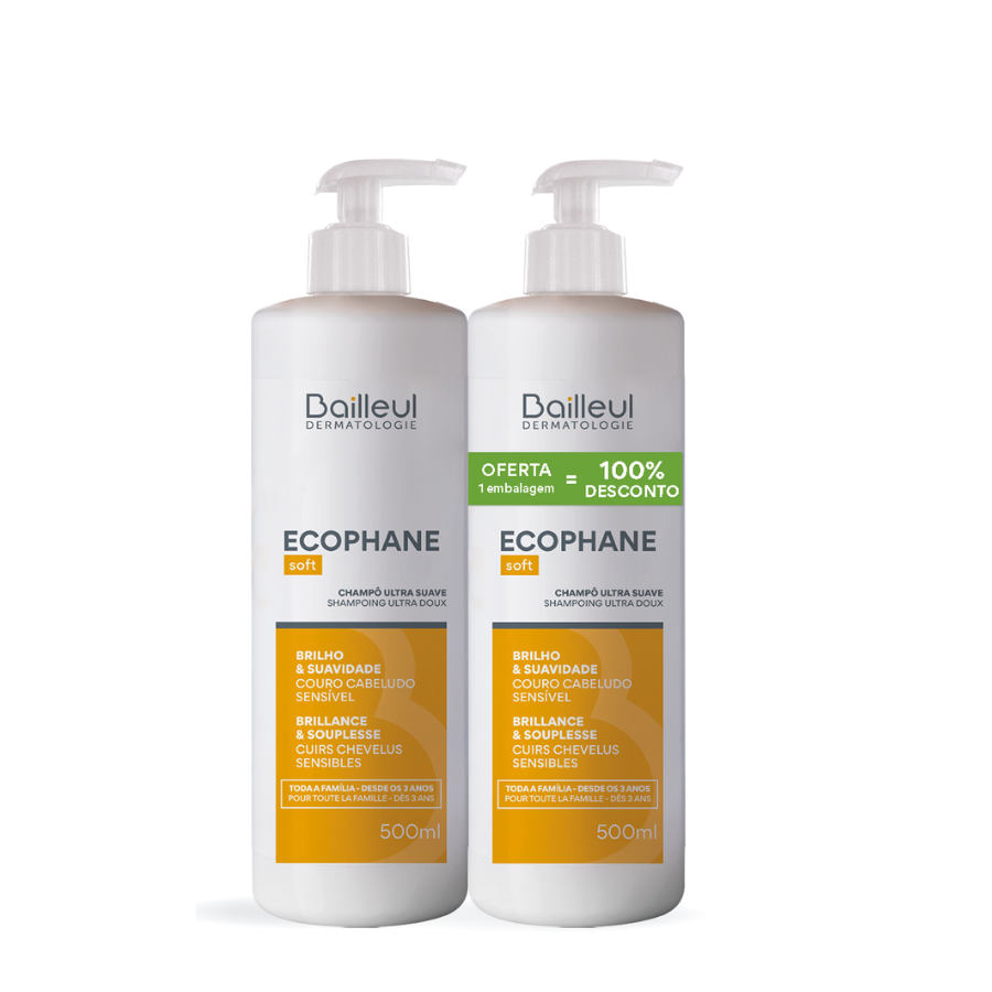 Ecophane Ultra-Soft Shampoo 2x500ml 1=2
