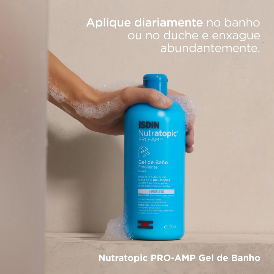 Isdin Nutratopic Pro-Amp Emollient Shower Gel 750ml