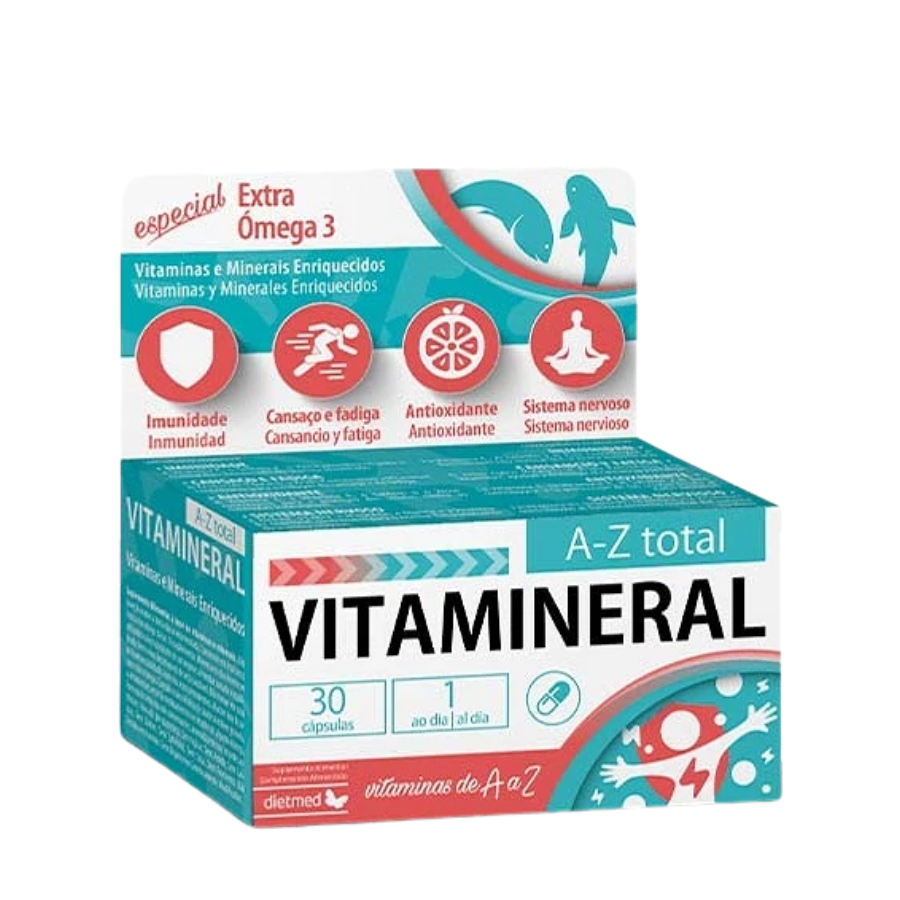 Vitamineral A-Z Total Cápsulas x30