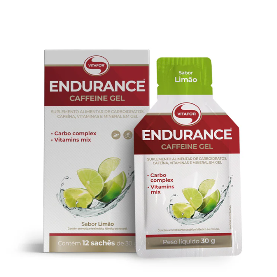 Vitafor Endurance Caffeine Gel Limão x12