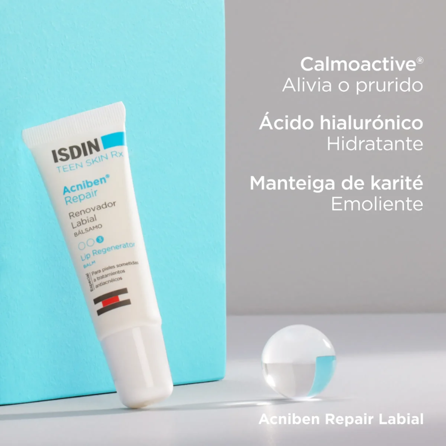 Isdin Acniben Repair Lip Renewal Balm 10ml