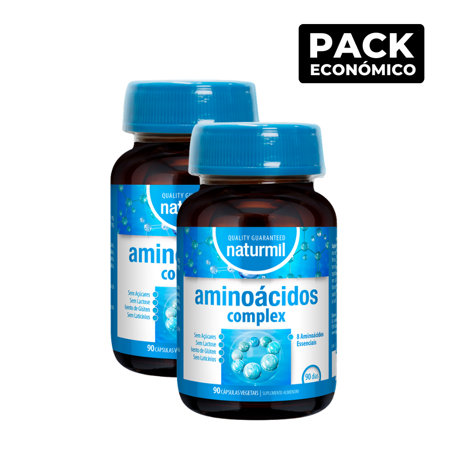 Naturmil Aminoácidos Complex Cápsulas 2x90
