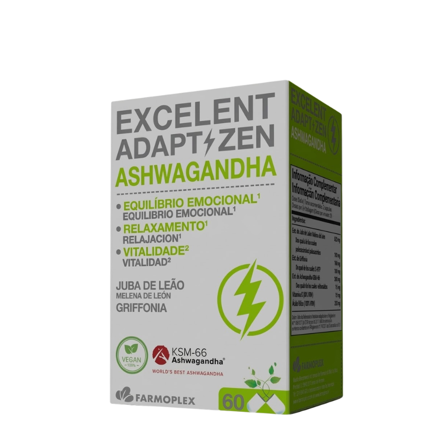 Excelent Adapt Zen Ashwagandha Cápsulas x60