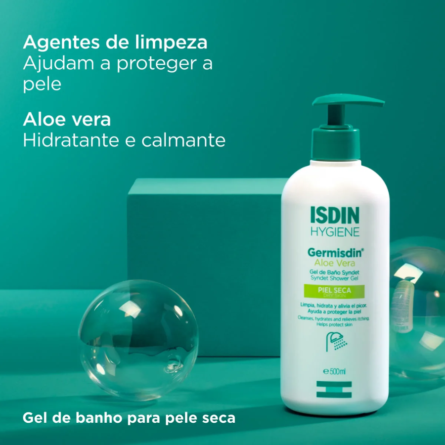 Isdin Germisdin Aloe Vera Gel de Banho 500ml
