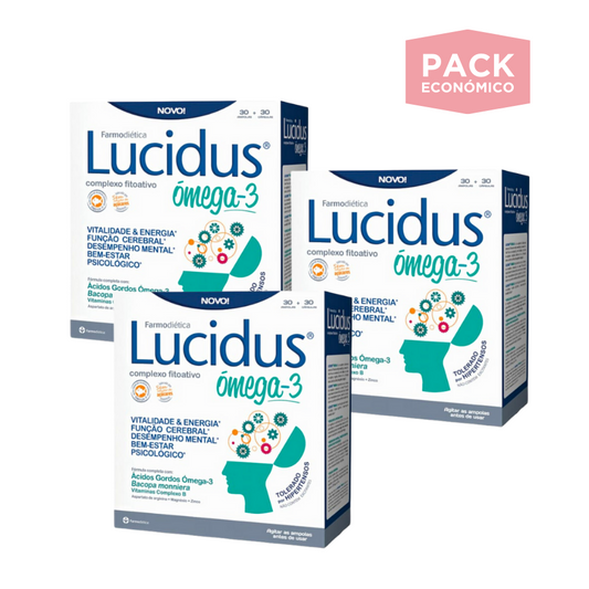 Lucidus Oméga-3 3x30 Ampoules + 3x30 Gélules