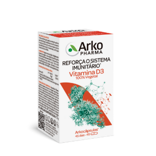 Arkocápsulas Vitamina D3 Cápsulas x45