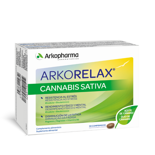 Arkorelax Cannabis Sativa Comprimidos x30