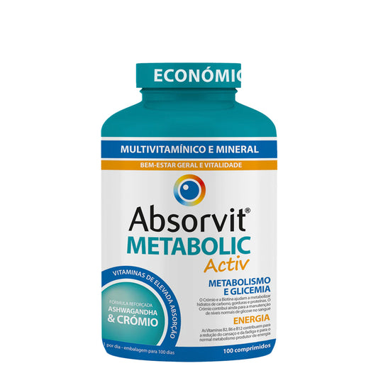 Absorvit Metabolic Activ Comprimidos x100