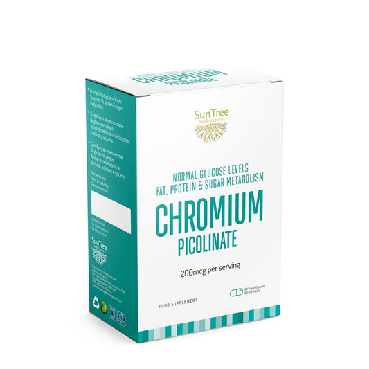 SunTree Chromium Picolinate Cápsulas x60