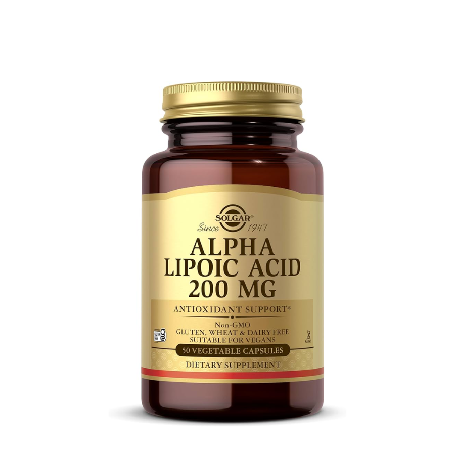 Solgar Alpha Lipoic Acid 200mg Cápsulas x50