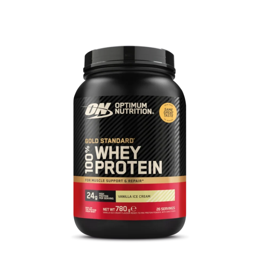 Optimum Nutrition Gold Standard 100% Whey Gelado Baunilha 780g