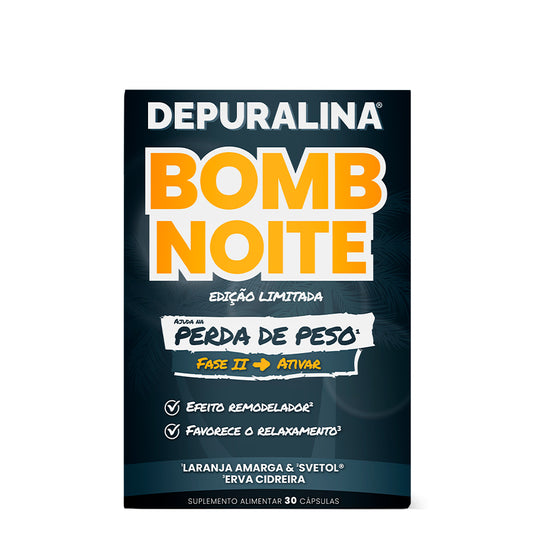 Depuralina Bomb Noite Cápsulas x30