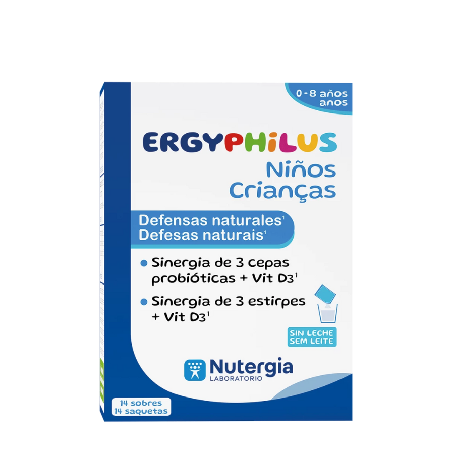 Nutergia Ergyphilus - Sobres para niños x14