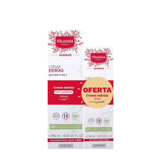 Mustela Maternidade Creme Estrias 250ml + Oferta 150ml